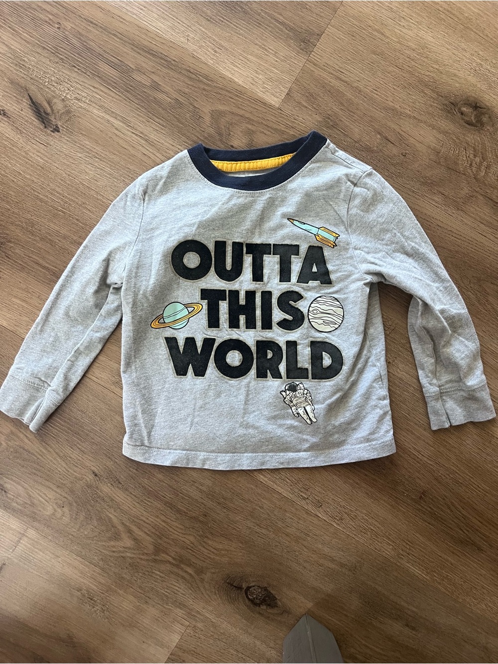 OshKosh B'gosh kids 'Outta This World' Long-Sleeve Space Tee 2T
